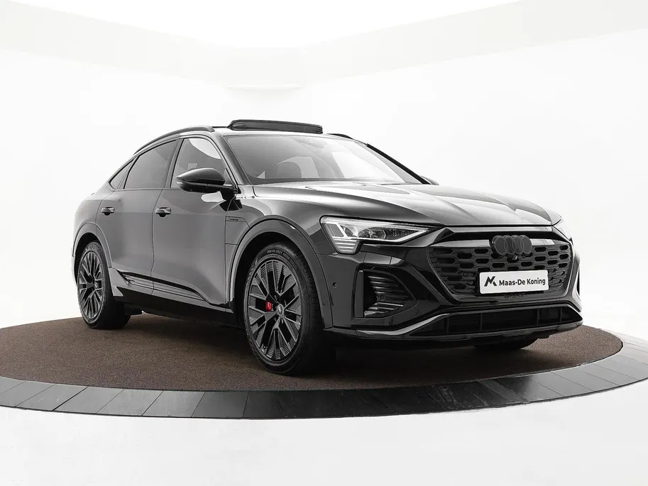 Audi Q8 Sportback e-tron 55 408pk Quattro S Edition 115 kWh · SOH 95,1% · Panoramadak · Luchtvering · Leder · 360 Camera · Elek. Voorstoelen ·