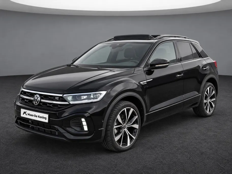 Volkswagen T-Roc 1.5TSI/150PK R-Line Black Style · Panoramadak · Apple/Android Car Play · Camera + Parkeersensoren · Stoelverwarming ·  Garantie t/m 07-08-2027