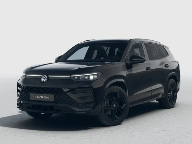 Volkswagen Tayron R-Line 1.5 eHybrid 204 PK 6 versn. DSG · Black Style Pakket · Interieur Style Pakket · Trekhaak inklapbaar, met elektrische ontgrendeling, incl. aanhangermanoeuvreerhulp Trailer Assist · Prijs is inclusief inruilpremie ·