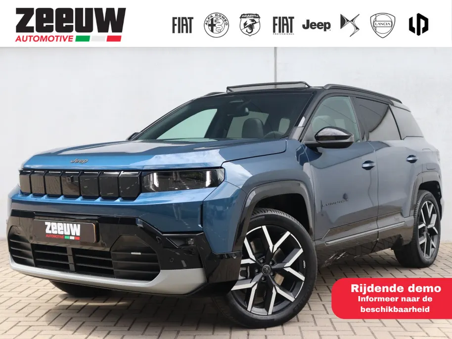 Jeep Compass First Edition 74 kWh | Schuifdak | Premium | 360cam | 20'