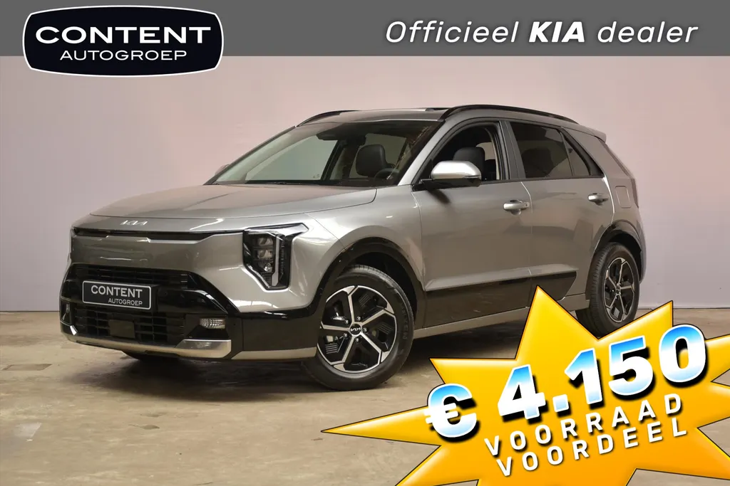 Kia e-Niro 1.6 GDi Hybrid DCT6 DynamicLine, Direct leverbaar!