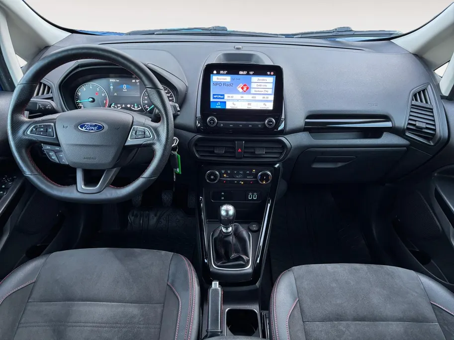 Ford EcoSport 1.0 EcoBoost ST-Line | Two-Tone | Winter Pakket | Half lederen bekleding | Parkeersensoren | Apple/Android Auto | 12 maanden garantie! |