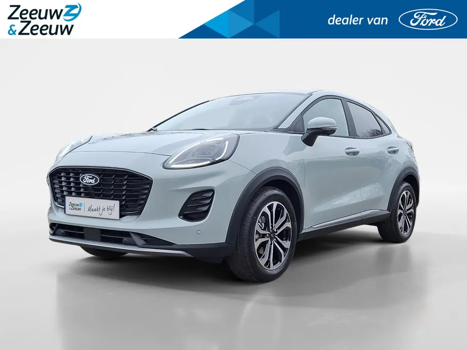 Ford Puma 1.0 EcoBoost Hybrid Titanium | Te Bestellen | Actiekorting tot €5000,- | Private Lease vanaf €449 P/M | Adaptieve Cruise Control | Dodehoek Detectie | Winter Pack