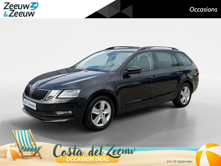 Škoda Octavia Combi 1.5 TSI Greentech Ambition Business | Automaat | Navigatie | Apple carplay & Android auto | Parkeersensoren voor en achter | Achteruitrijcamera | Elektr. achterklep | Afneembare trekhaak | Stoelverwarming voor | Bovag garantie |