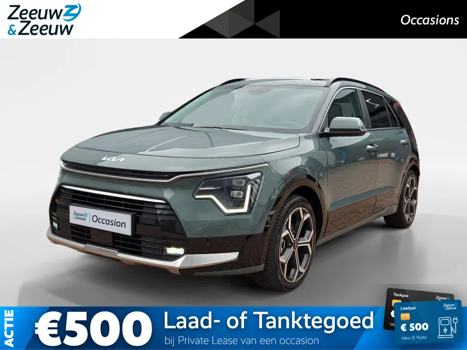 Kia Niro 1.6 GDi Hybrid ExecutiveLine Meest luxe uitvoering | Dealer onderhouden | Schuif-/kanteldak | Cruise Control Adaptief | Dodehoek Detectie | Head up Display | Stoelverwarming en Ventilatie | Harman/Kardon | Android & Carplay | NAP