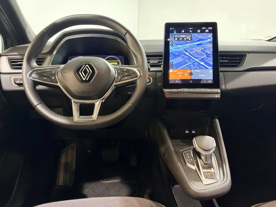 Renault Captur 145PK E-Tech full hybrid techno Automaat | 1ste Eigenaar | Google Built-in | Apple Carplay/Android Auto | Camera | Parkeersensoren | Lichtmetalen Velgen | LED Lampen | Digitale Cockpit | Licht & Regen Sensor | Armsteun |