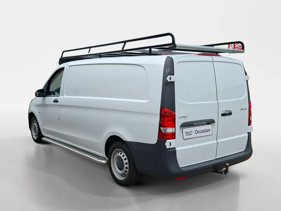 Mercedes-Benz Vito 116 CDI Extra Lang (L3) 165 pk | Imperiaal | Treeplanken | Trekhaak | 3-zits | Camera
