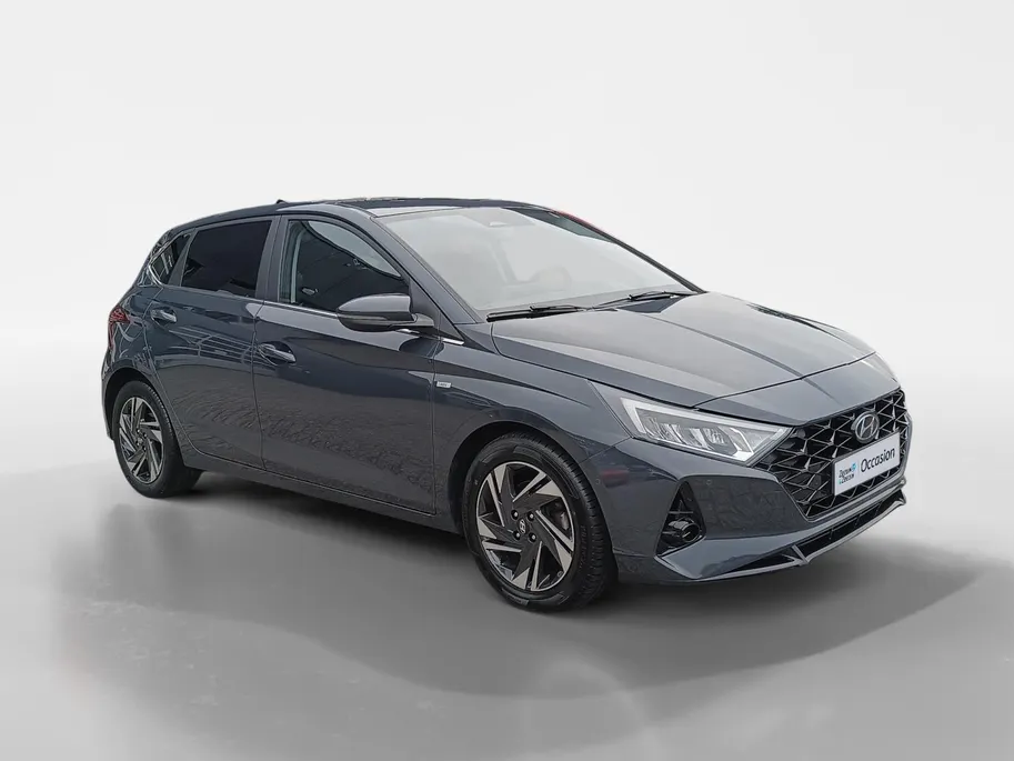Hyundai i20 1.0 T-GDI Premium | Climate Controle| Lichtmetalen velgen| Dealer onderhouden| Metallic lak| Stoel verwarming| Stoel verwarming| Navigatie| Telefoon intergratie| Keyless start | Parkeer sensoren| Camera