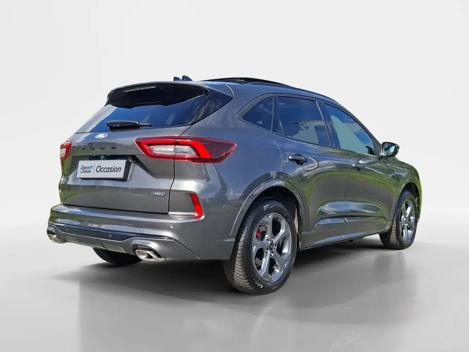 Ford Kuga ST-Line X 243PK | Panoramadak | Winter Pack | El. Trekhaak | Adaptieve Cruise Control | 360graden Camera | BLIS | Half Leder| LED | 2100kg Trekgewicht