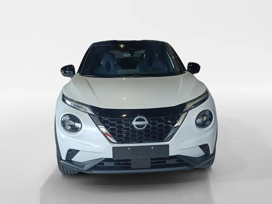 Nissan Juke 1.6 Hybrid Pulse | Bose audio | 360grd camera | Dodehoeksensoren| Lederen bekleding | Apple carplay & Androidauto | Pro-pilot | Stuur-, en Stoel- en voorruitverwarming |
