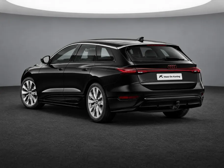 Audi A6 e-tron Advanced edition 83 kWh 286 PK · Trekhaak elek. wegklapbaar · Stoelen met geheugenfunctie · Sportstoelen zwart leder-kunstleder