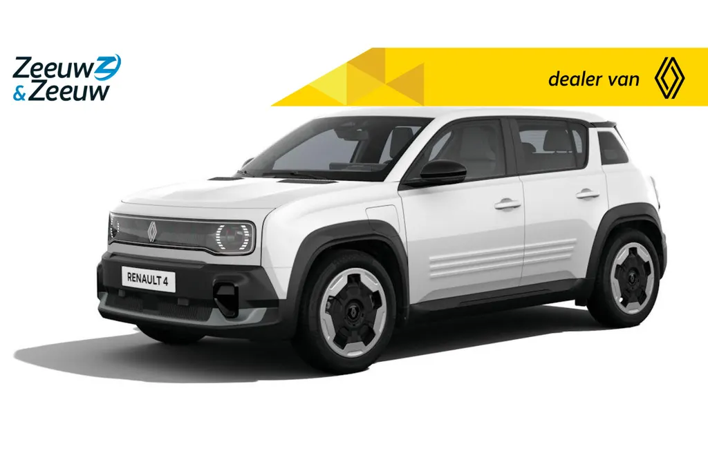 Renault 4 Evolution Urban Range | Profiteer nu van €1.800,- Zeeuw & Zeeuw voorraadkorting | NU met GRATIS 5 jaar fabrieksgarantie | 300KM Actieradius | Nu in de showroom |