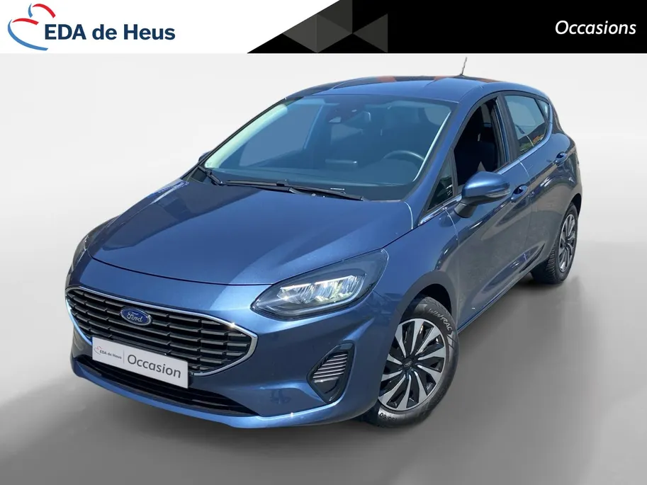 Ford Fiesta 5-deurs 1.0 EcoBoost Hybrid Titanium NL auto | Apple CarPlay / Android-Auto | lm velgen | parkeersensoren | etc.