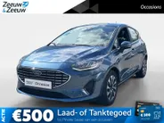 Ford Fiesta 1.0 EcoBoost Hybrid Titanium | Stoel/stuur en voorruitverwarming | Cruise control | Parkeersensoren |