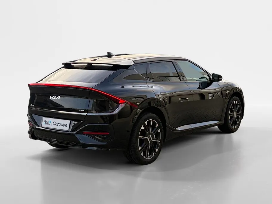 Kia EV6 GT-Line Business Edition 84 kWh | Rijdende Demo ! | Draadloos Apple Carplay / Android Auto | Navigatiesysteem | Elektrisch Verstelbare voorstoelen | Licht + Regensensor | Stoelverwarming+ Stoelkoeling  | Stuurverwarming | Elektrisch Bedienbare Achterklep 