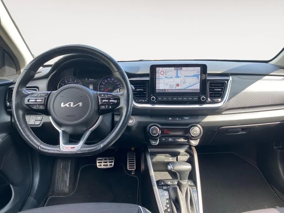 Kia Stonic 1.0 T-GDi MHEV GT-PlusLine | AUTOMAAT | Climate control | Dodehoekdetectie | Stoelverwarming en ventilatie | 17 inch lichtmetalen velgen | Navigatie | Parkeercamera | Elek.  schuif/kanteldak |
