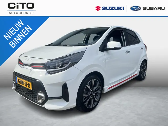 Kia Picanto 1.0 DPi Gt PlusLine 5p Meest Luxe uitvoering| Lederen bekleding| Alle accessoires| Rijklaar| Apple Carplay/Android Auto