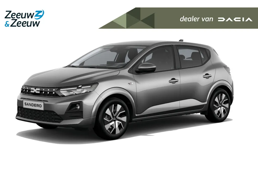 Dacia Sandero 1.8L Full Hybrid 155pk Expression | NU te bestellen bij Zeeuw & Zeeuw | De zuinige, krachtige Full Hybrid technologie van Dacia | Te financieren tegen 2,9% rente |