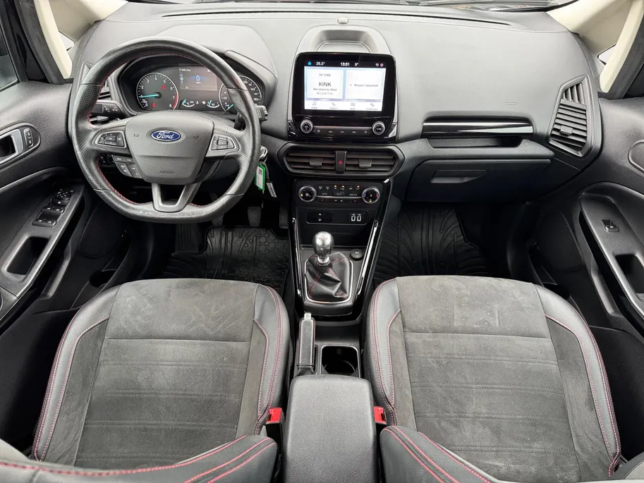 Ford EcoSport 1.0 EcoBoost ST-Line | 17' lichtmetalen velgen | Winter pack | Parkeersensor achter | Navigatie via carplay | Apple carplay & Android auto | privacy glas | Bovag garantie |