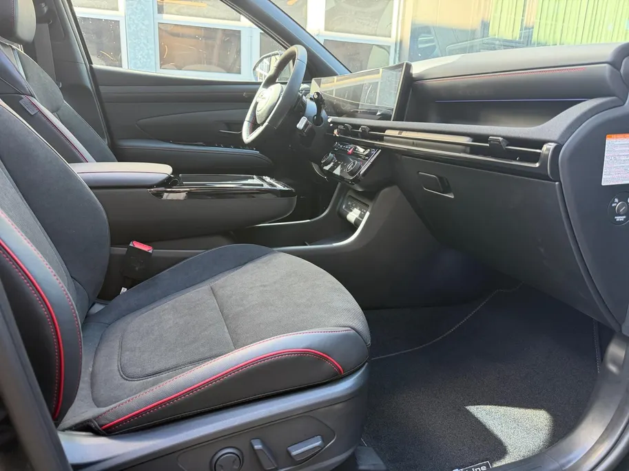 Hyundai Tucson 1.6 T-GDI HEV N Line Sky | Demo | Meest complete uitvoering | 360 graden camera | Stoelverwarming & koeling | Stuurverwarming |