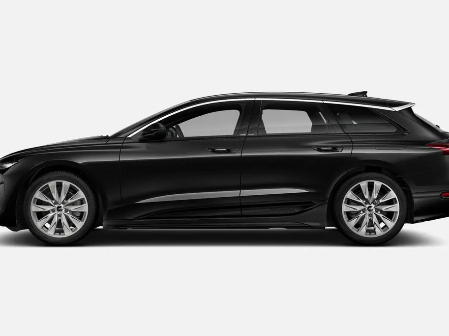 Audi A6 e-tron Advanced edition 83 kWh 286 PK · Trekhaak elek. wegklapbaar · Stoelen met geheugenfunctie · Sportstoelen zwart leder-kunstleder