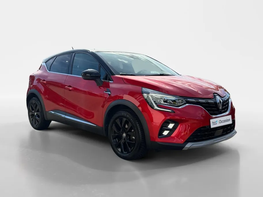 Renault Captur 145PK E-Tech Hybrid Intens Automaat | Trekhaak | All Season Banden | Navi | Camera | Climate Control | Velgens Hoogglans Zwart | Apple CarPlay/Android Auto | Licht & Regen Sensor | Full LED |