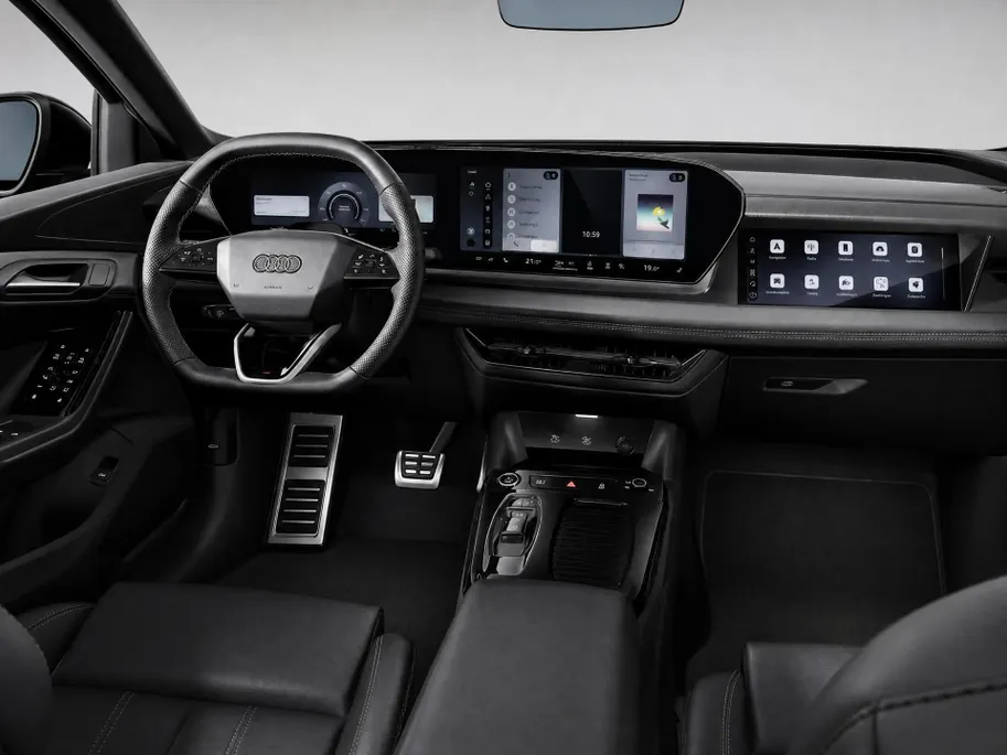 Audi Q6 e-tron Sportback S edition performance 100 kWh 306 PK · Adaptieve luchtvering · Tech pro · Glazen panoramadak