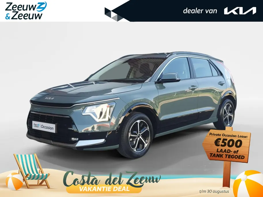Kia Niro 1.6 GDi Hybrid DynamicLine | Navigatie | Camera | Adaptieve cruise control | Apple Carplay / Android Auto | Parkeersensoren voor en achter | Verbruik 1 op 20!