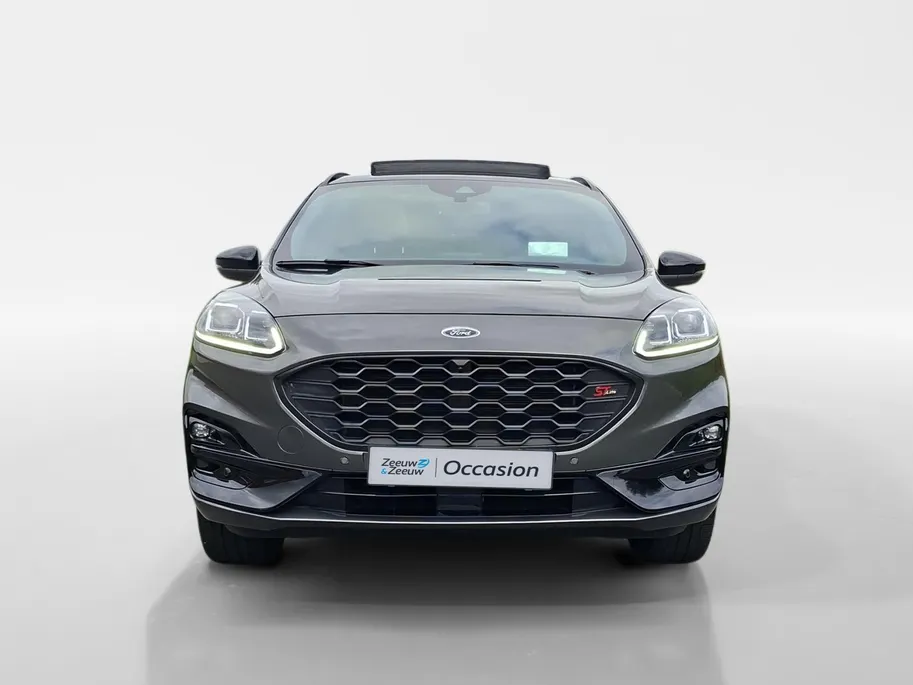 Ford Kuga 2.5 PHEV ST-Line X Black Pack | NL-Auto | 1e Eigenaar | SOH 97% | Dealer onderhouden | Panoramadak | Winterpack | Black Pack | AGR | 20' Lichtmetaal | Adaptive Cruisecontrol | Dodehoekdetectie | B&O Audio | El. Achterklep | El. Trekhaak