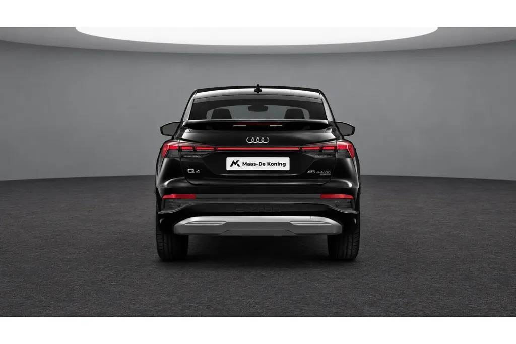 Audi Q4 Sportback e-tron 45 quattro Advanced edition 286 PK · MEGA Sale · Assist. pakket plus · Comfortpakket ·  Lichtpakket plus ambient light