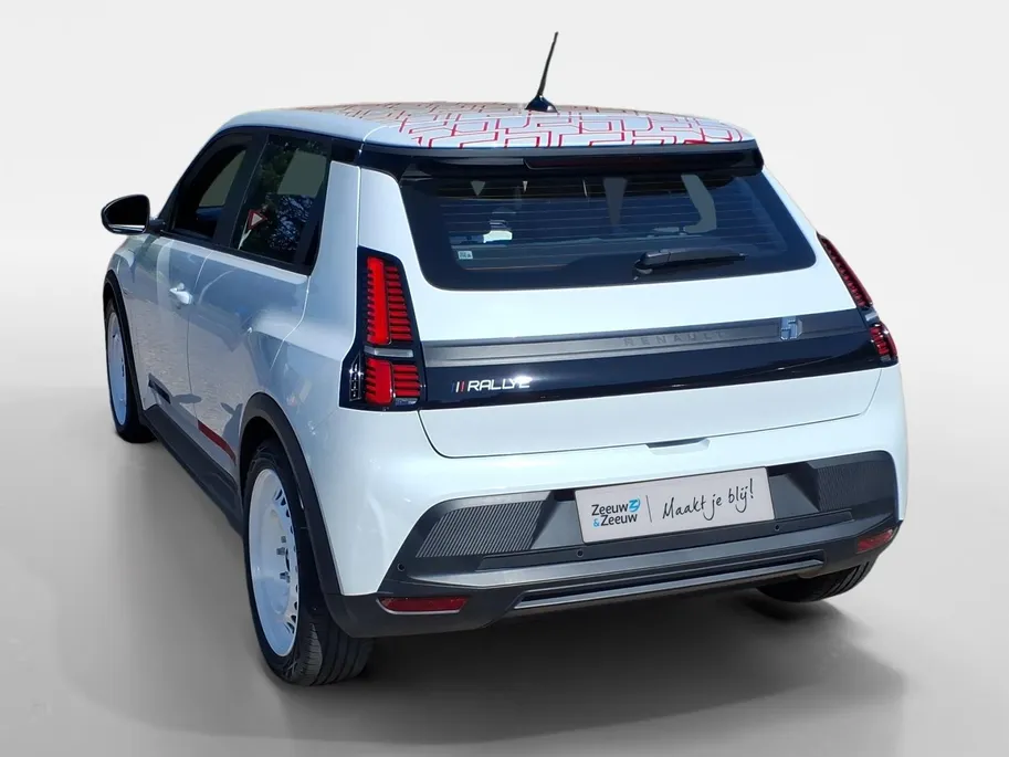 Renault 5 urban range evolution 40 kWh Rallye uniek exemplaar | Daksticker | Clima | Carplay | Snel Leverbaar |