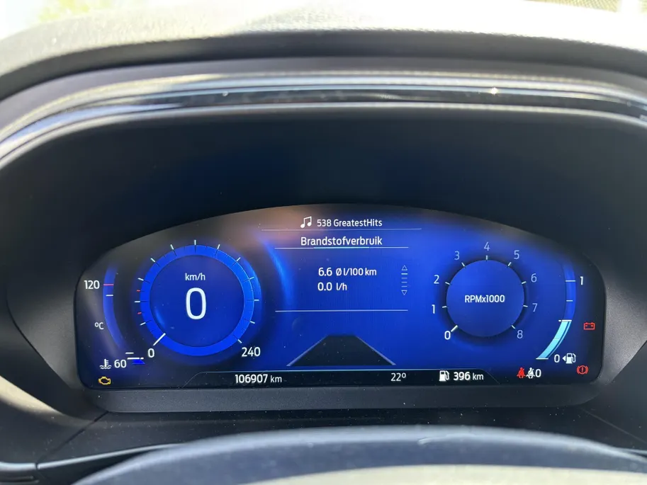 Ford Focus 1.0 EcoBoost 125 pk Hybrid ST Line X Wagon Trekhaak - Navigatie - B&O -Apple Carplay/ Android Auto - Blue Panther Metallic - Elktrische achterklep