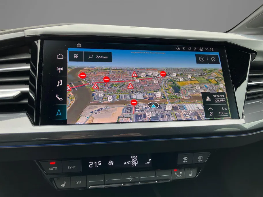 Audi Q4 Sportback e-tron 45 S Edition 82 kWh 210kW/286PK · Leder · Stoelverwarming · Navigatie · Apple/Android Car Play ·