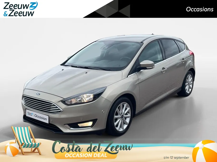 Ford Focus 1.0 First Edition *Navi+Camera*Parkeersensoren*Climate Control*Cruise Control*LM Velgen*Nette auto!