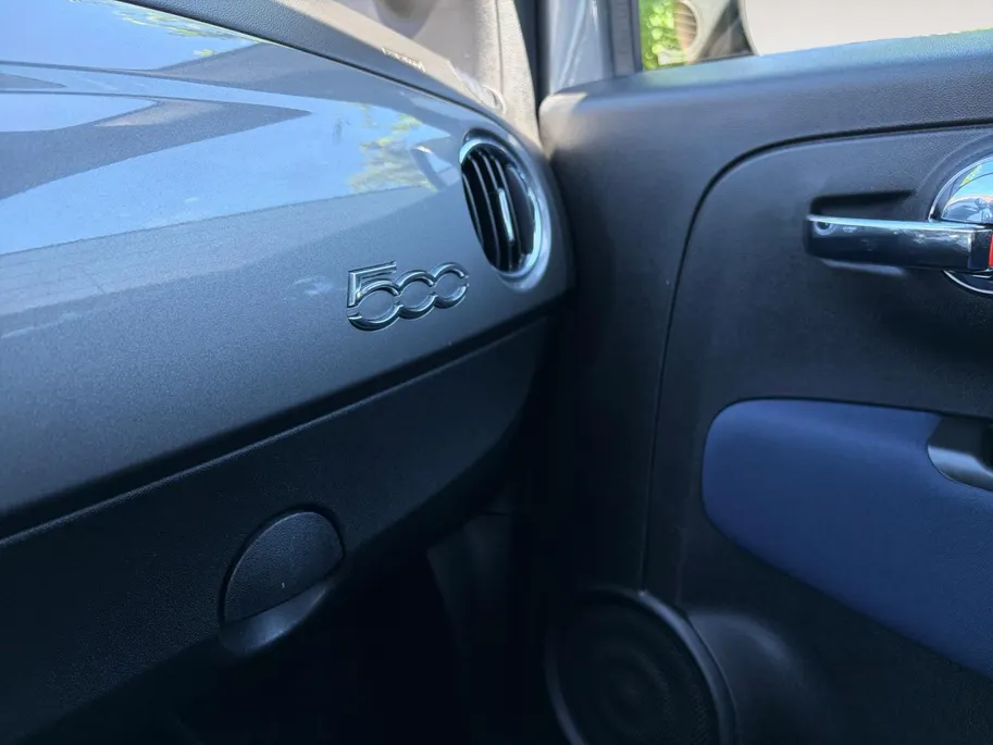 Fiat 500 1.0 Hybrid Cult Airco , lichtmetalen velgen 15' , navi  , parkeersensor , tel , usb-c , Apple Carplay/Android Auto .