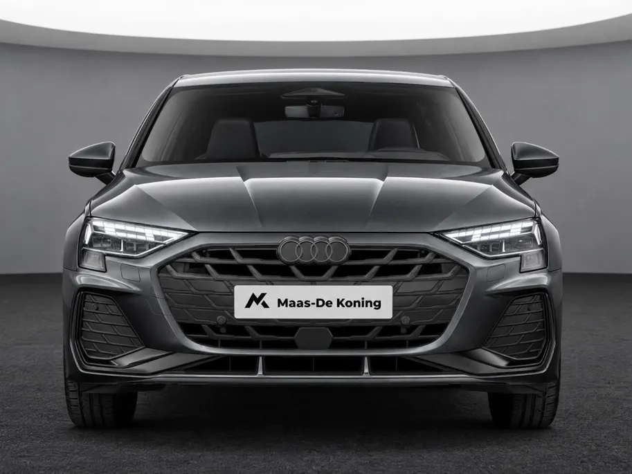 Audi A3 TFSI S edition 116 PK · Afneembare trekhaak · MMI experience plus · Optiekpakket zwart plus · Privacy glas