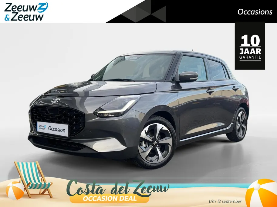 Suzuki Swift 1.2 Style Smart Hybrid | 10 jaar Fabrieksgarantie! | All-season banden | Navigatie | Achteruitrijcamera | Adapt. Cruise Control |