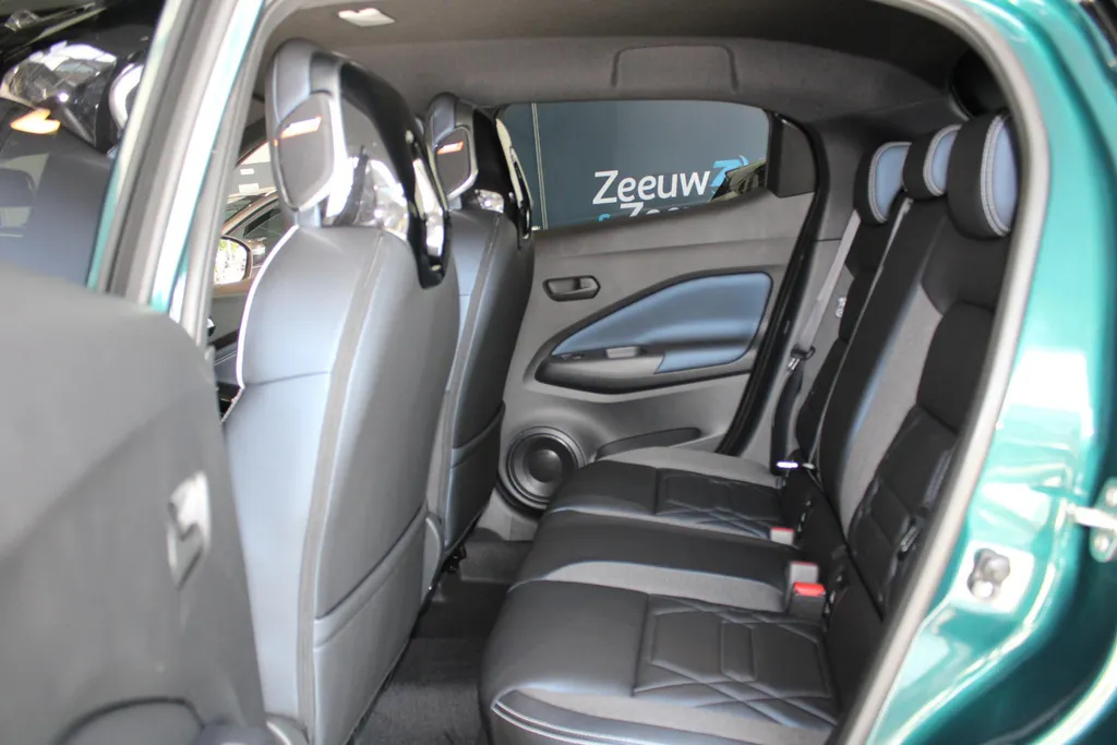 Nissan Juke 1.6 Hybrid Pulse |360grd camera| Bose | Parkeersensoren voor en achter | Navigatie | Automaat| Stoel verwarming | Lederen bekleding | 19inch Wielen| Stuurverwarming |