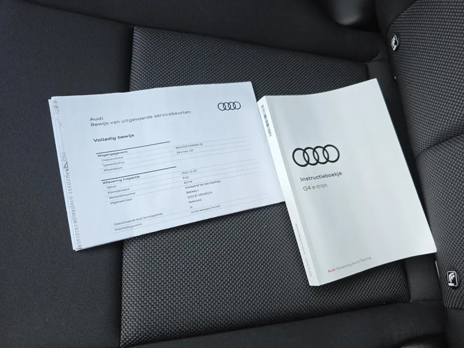 Audi Q4 e-tron 35 Edition 55 kWh | 1e eigenaar | Dealer onderhouden | Android Auto/ Apple Carplay | Adaptieve Cruise Control | Dodehoekdetectie | Navigatie pack | 20'' velgen | 12 maanden garantie