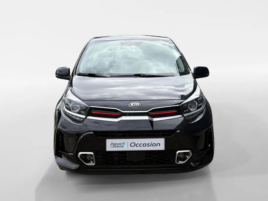 Kia Picanto 1.0 DPi GT-Line Edition | Climate Control | Cruise Control | Keyless | Camera | Leder | Apple Carplay | Android Auto | Navi | Lichtmetalen Velgen |