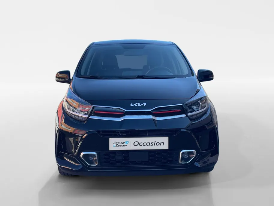 Kia Picanto 1.0 DPi GT-Line | Lederen bekleding| Navigatie| Climate Controle| Lichtmetalen velgen| Camera| Parkeersensoren| Metallic lak|