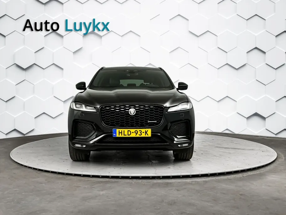 Jaguar F-PACE 2.0 P400e R-Dynamic HSE Black Pack | Panoramadak | Massagestoelen + Ventilatie | Head-Up Display