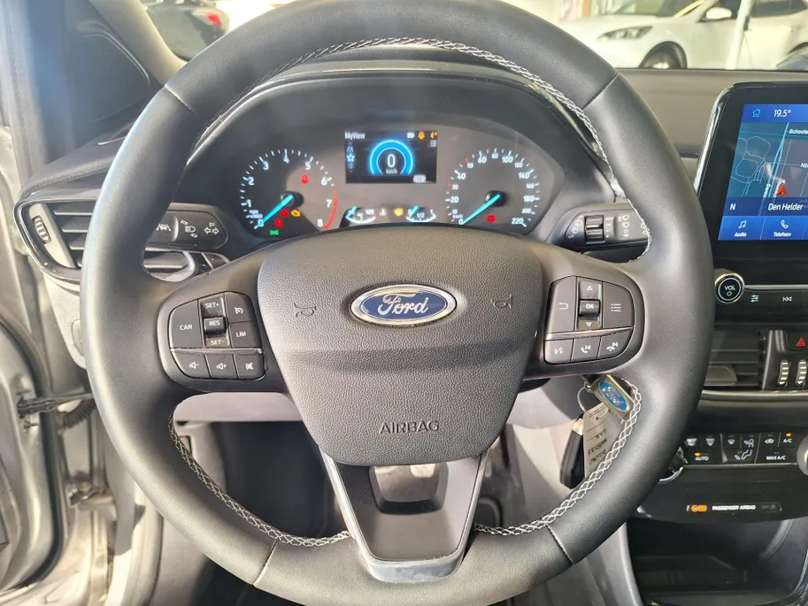 Ford Puma 1.0 EcoBoost Hybrid 125 pk Titanium Navigatie Apple Carplay/Android Auto - Achteruitrijcamera - Panoramadak - 17inch LM velgen