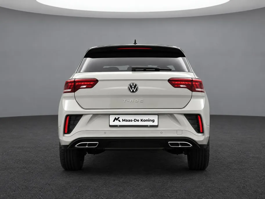 Volkswagen T-Roc 1.5 TSI 150pk DSG R-Line · Camera · Keyless · Dodehoeksensor · Stoelverwarming · ACC · Elek. Achterklep · 18'Velgen · Garantie t/m 19-02-2027