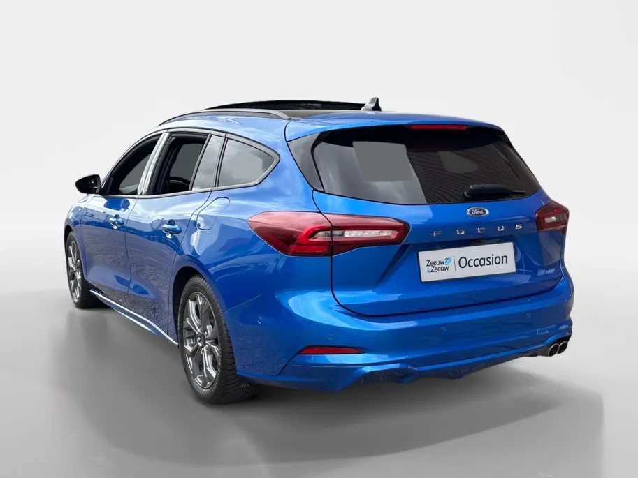 Ford Focus Wagon 1.0 EcoBoost Hybrid ST Line Style | Navigatie | Panorama Dak | Stoel/Stuur/Voorruitverwarming | Apple Carplay / Android Auto | Panorama Dak | Adaptieve Cruise Control | Lichtmetalen Velgen |