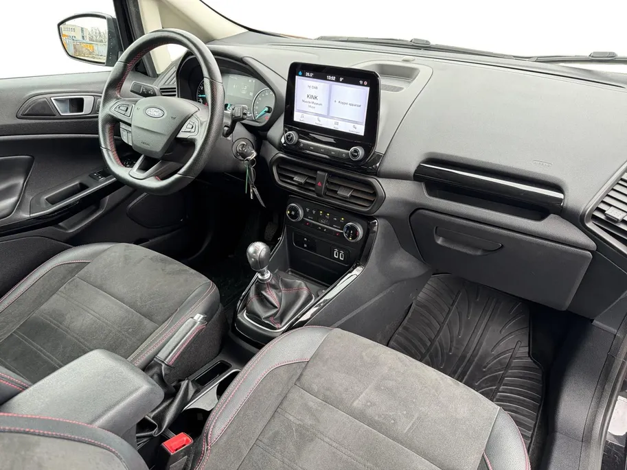 Ford EcoSport 1.0 EcoBoost ST-Line | 17' lichtmetalen velgen | Winter pack | Parkeersensor achter | Navigatie via carplay | Apple carplay & Android auto | privacy glas | Bovag garantie |