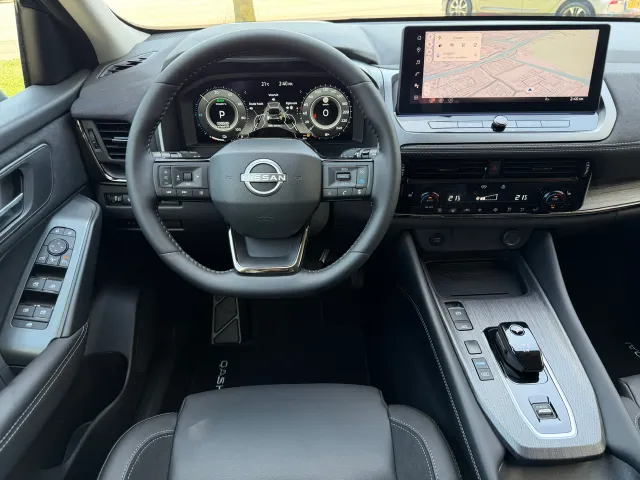 Nissan QASHQAI E-power N-Design MY26 | NIEUW | Panoramadak | Leder | App Connect | 360-Camera | Keyless