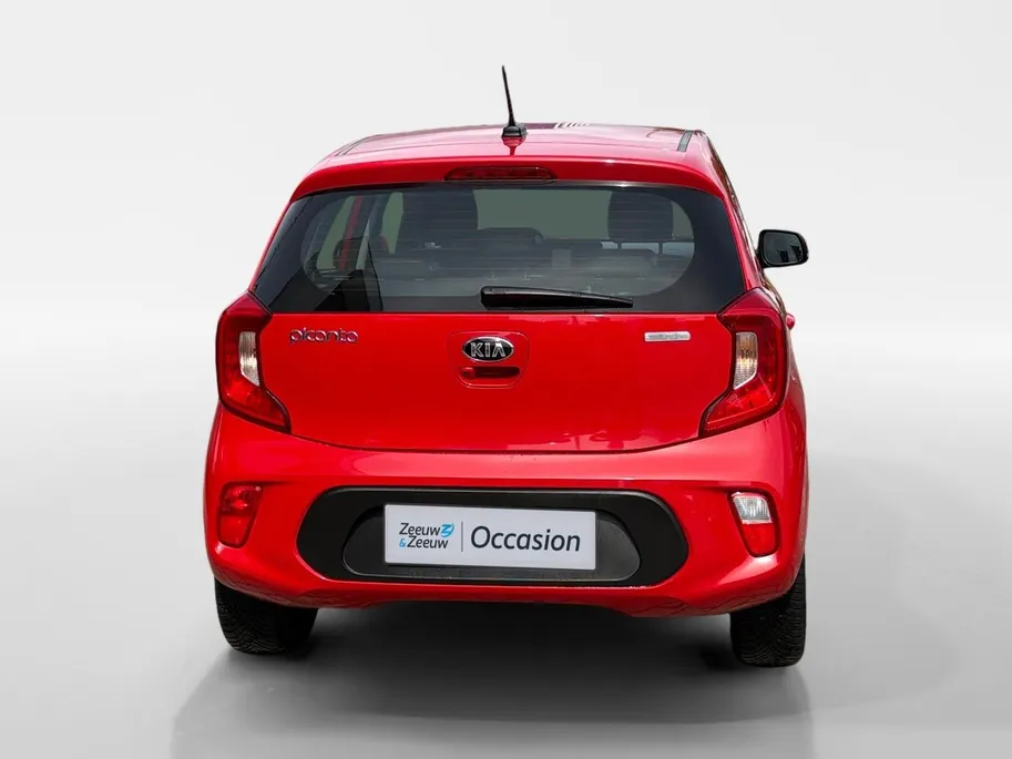Kia Picanto 1.0 CVVT First Edition | All-Seasonbanden /Apple Carplay/ Android Auto | Navigatiesysteem | Cruise Control | Climate Control | Parkeercamera Achter | Lichtsensor | 15' Lichtmetalen Velgen
