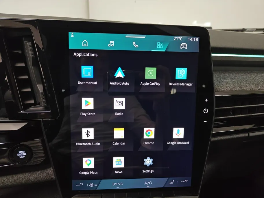 Renault Espace E-Tech full hybrid 200 techno 7p. AUTOMAAT NAVI AIRCO CAMERA CRUISE CONTROLE LM VELGEN APPLE CARPLAY ANDROID AUTO HOGE INSTAP 7 STOELEN ZEER MOOIE AUTO