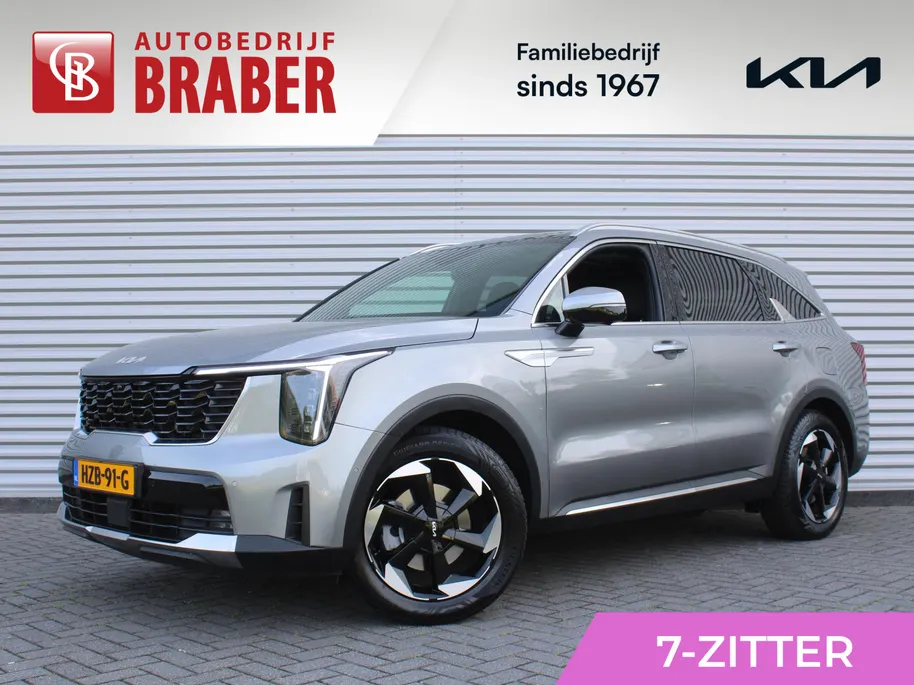 Kia Sorento 1.6 T-GDi Plug-in Hybrid 4WD ExecutiveLine 7p | Stuur-/stoelverwarming + ventilatie | Schuifdak | Leer | 360 Camera | Elek. stoelverst. | HUD | LED | 19' LM |